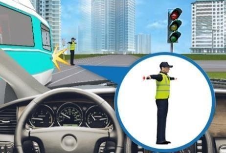 Чи дозволено Вам рух у даній ситуації?