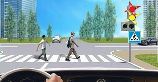 Чи дозволено Вам рух у цій ситуації?