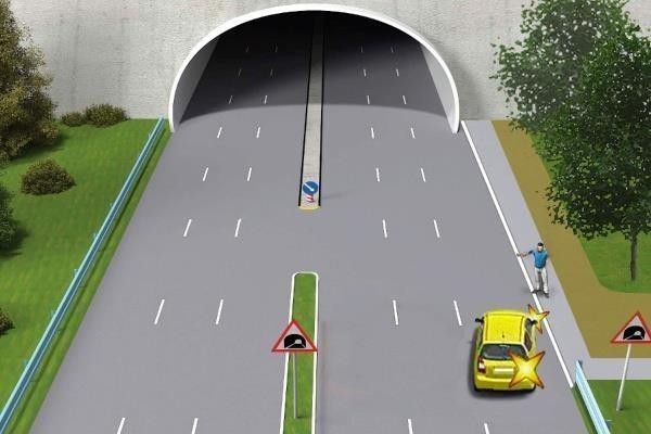 Чи дозволено водієві жовтого автомобіля 