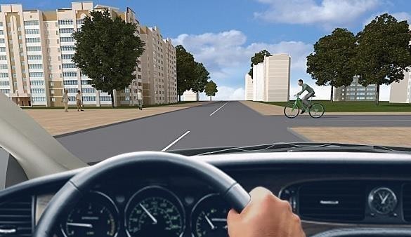 Рухаючись прямо на даному перехресті, Ви
