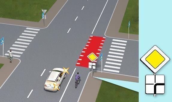 Чи повинен водій автомобіля дати дорогу 