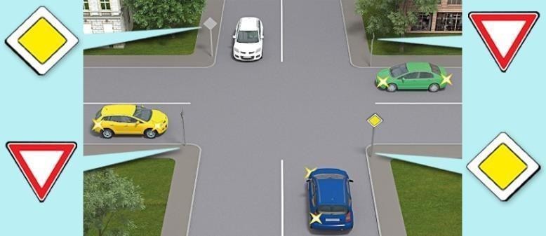 Яка черговість проїзду автомобілів на да