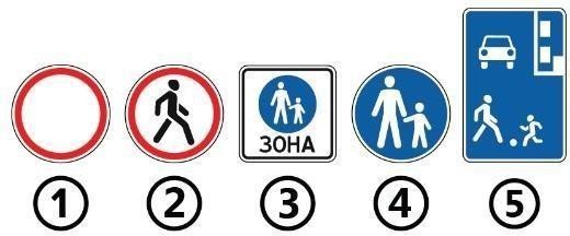 Який із зображених дорожніх знаків інфор