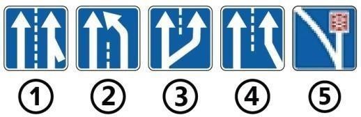 Який із зображених дорожніх знаків інфор