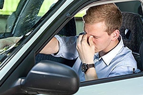 Сідаючи в автомобіль, Ви раптом відчули